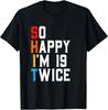 Sarcastic Funny 38 Years Old Bday Gift Vintage 38th Birthday T-Shirt Unisex T-Shirt