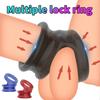 Cock Penis Ring Reusable Delay Ejaculation Stronger Erection Sex Yoys Adult Supplies Linen Nozzle Ring Cock Sex Toys For Men