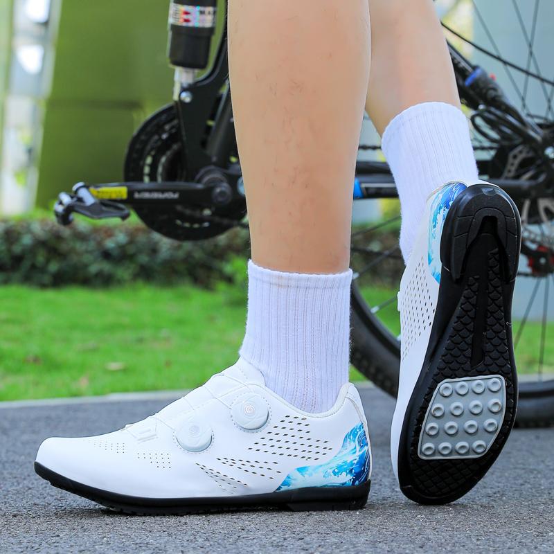2025 Men's And Women's MTB Cycling Shoes SPD Outdoor Speed Road Bike Racing Shoes Non-Slip Breathable Wear-Resistant BOA Knob
