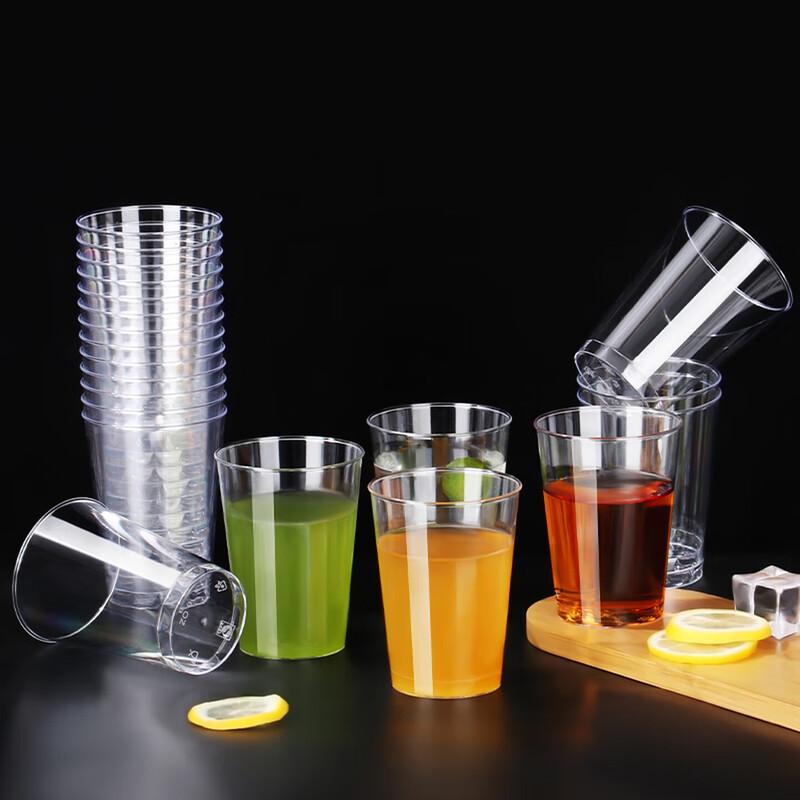 BJ Disposable Thickened Hard Plastic Drinking Cups