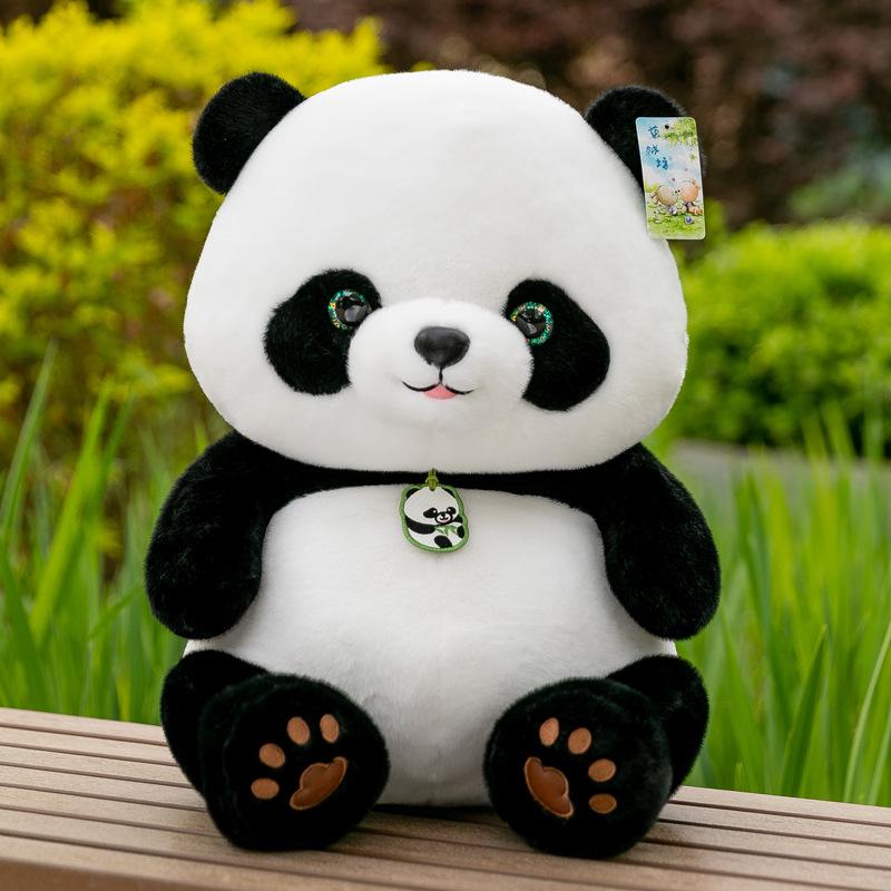 

Plush Giant Panda Flower Doll – Children s Day Gift for Boys and Girls 10cm