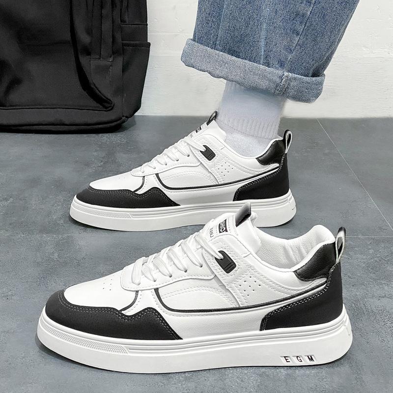 Men's Shoes, New Breathable Low Top Board Shoes, Men's Casual Shoes, Versatile Flat Shoes