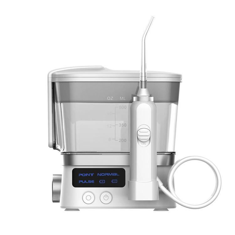 

Новый перезаряжаемый домашний настольный ортодонтический очиститель, портативная зубная щетка, очиститель полости рта, нить для чистки зубов белый