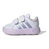 Adidas Grand Court 2.0 Comfortable Lightweight Low-Top Walking Shoes Baby Shoes White IE3858