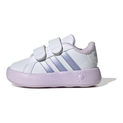 Grand Court 2.0 Zapatillas cómodas ligeras de caña baja para caminar Zapatos de bebé Blanco IE3858