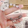 Adorable Hello Kitty Hanging Pendant Animation Design Animation Necklace/Bracelet/Ring Jewelry Accessoriess Festival Presents for Women Girls
