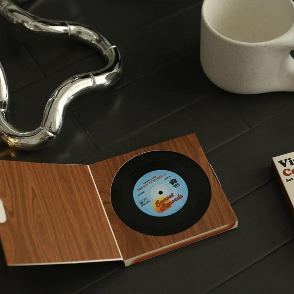 Sottobicchiere Universale in Vinile Resistente al Calore Antiscivolo Tazza Regalo di Compleanno