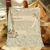 New To Christian Bible Psalms Printed Blanket Soft and Comfortable Home Travel Car Air Conditioning Blanket Beach Towel Tapestry
