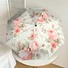 1pc Floral Pattern Pattern Umbrella  Automatic Opening and Closing Umbrella, High Quality Umbrella, Ideal Gift for Her 366