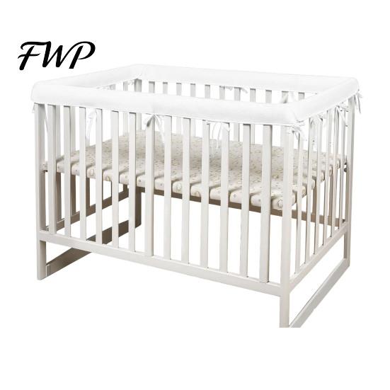 Baby Collision Prevention Rail 1 Set Breathable Mesh Crib Cover, Soft Teething Protector for Safety Rails, Thick Pad Toddler Bed, Edge Guard