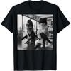 XXIAOLONG Funny Gangster Cats Street Design T-Shirt