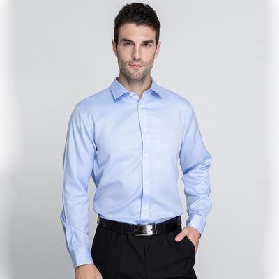 100% Baumwolle, bügelfrei, Anti-Falten, Langarm, Business-Männer-Kleiderhemden, solide, gestreift, kariert, hochwertige männliche Tops, Büro