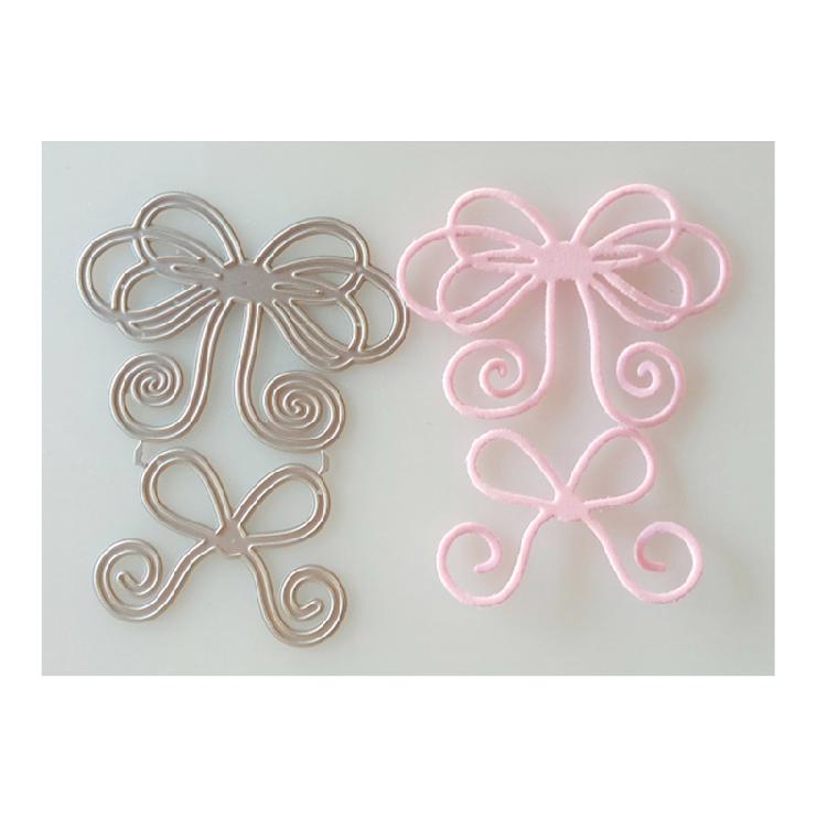 Bow Cutting Dies Metal Stencils Die Cuts for Album Decoration Crafts Making Gift