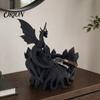 Mythisches Wesen Organizer Drachenförmige Diverse Schale, Fantasy Kristallhöhle Drachen Dekor Aufbewahrungsschale für Schlüssel Würfelhalter Münzen Schmuck Würfel,