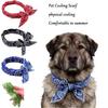 Écharpe Rafraîchissante d'Été pour Animaux de Compagnie Collier Glacé pour Chien Enveloppement Froid Respirant Bandana Rafraîchissant Instantané pour Promenade en Extérieur