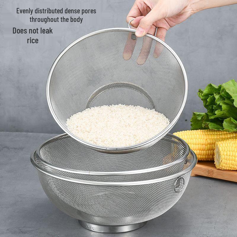 Stainless Steel Fine Mesh Strainer Basket