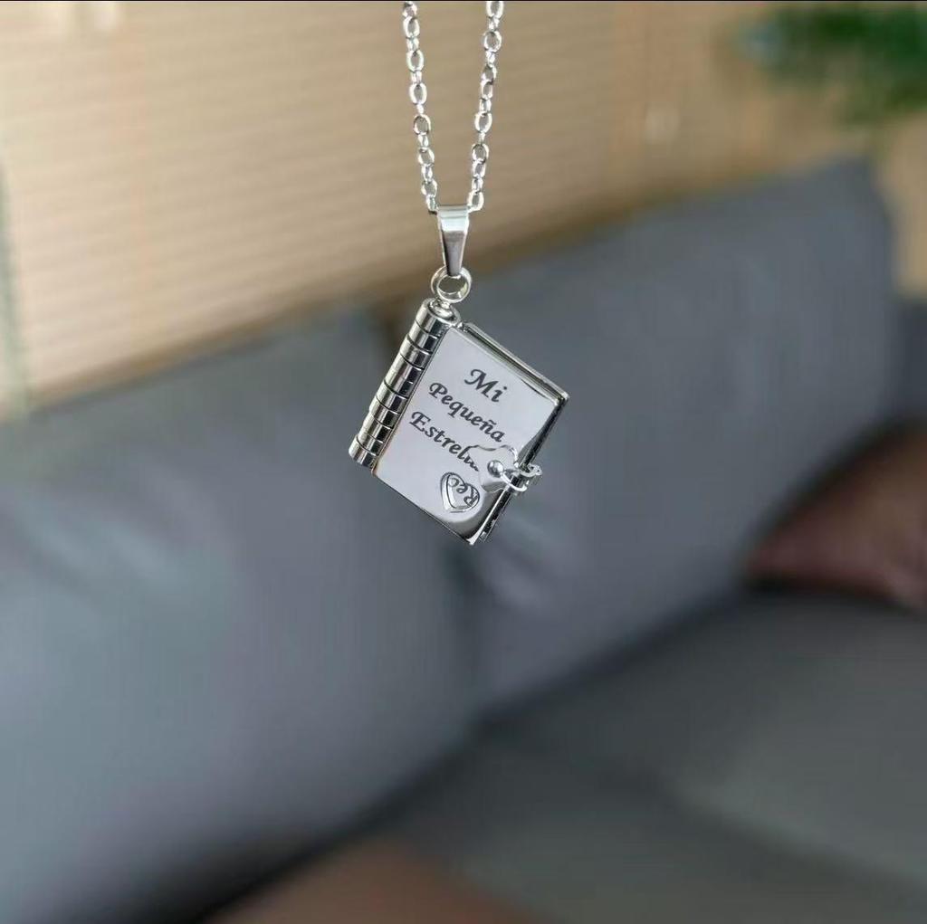 Titanium Steel Love Letter Pendant Necklace for Couples - Clavicle Chain for Girls.