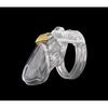 Male Chastity Cage Device Small/Standard Cock Cage with Rings Erotics Urethral Brass Lock Locking Sex Toys for Men Adults