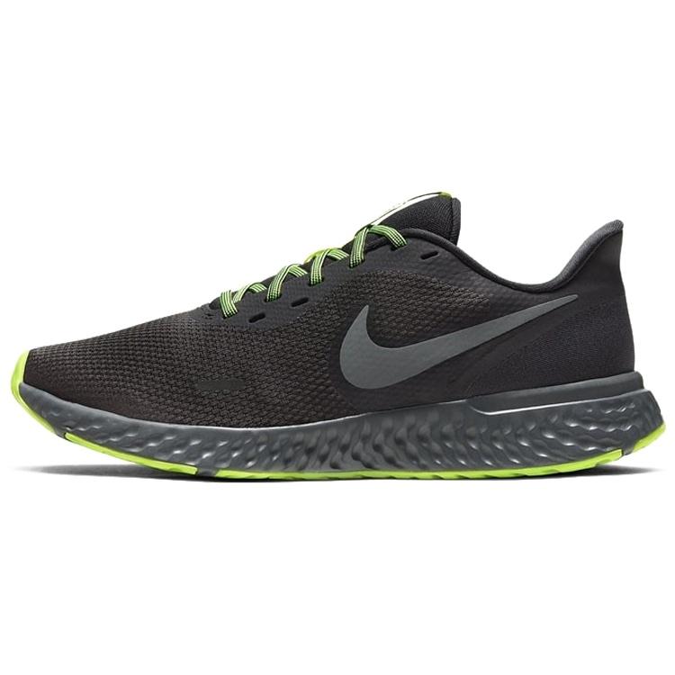 Nike Revolution 5 Black Volt Green Men s CZ8678-001 EU 44.5