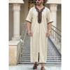 Men S Long Sleeve Embroidered Robe Style Festival Dress Shirt