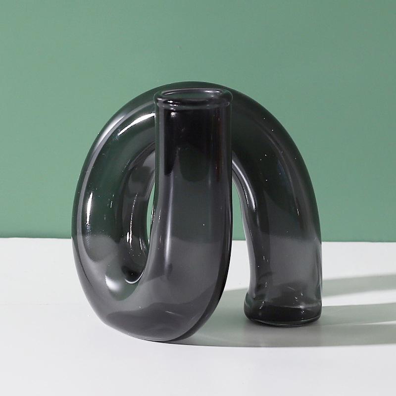 1PC Vase Home Decor Candle Holder European Glass Candle Holder Wedding Decoration Multiple Options Available
