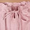 Summer Casual Holiday Dress Women Lace Up High Waisted Pleated Ball Sleeveless