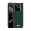 For Xiaomi 15S Pro Case Magsafe Slim Rigid Magnetic Phone Grip Carbon Fiber Leather Bumper Case Cover Metal Lens Protection