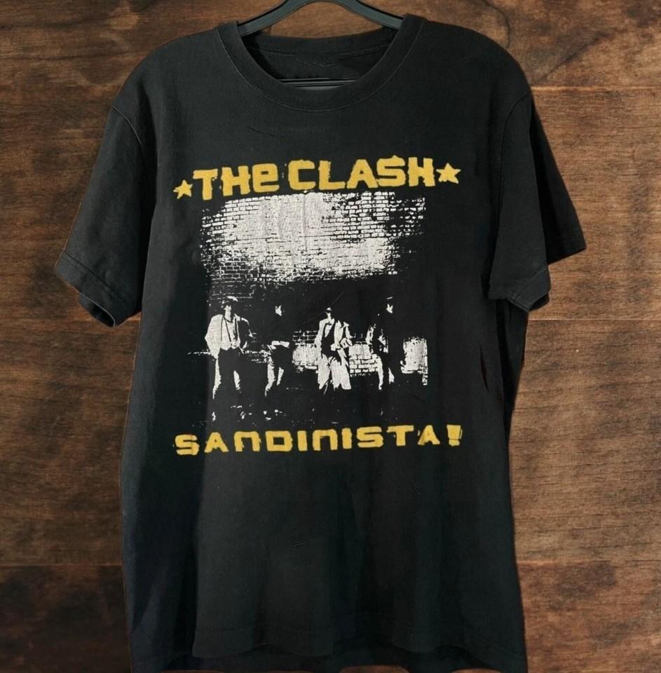 The Clash 80s Tour Gift For Fans S to 3XL Unisex Black T-shirt Unisex T-Shirt XXL