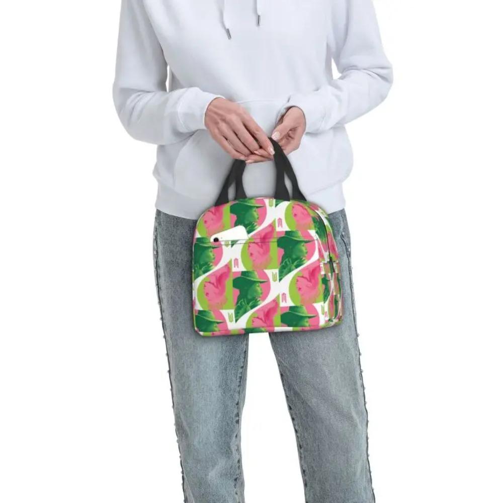 Custom W-Wickeds Hot New Thermal Insulated Lunch Bag Women Music Moive Portable Lunch Tote for Outdoor Picnic Storage Food Box