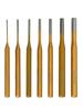 210mm 7PCS Roll Pin Punch Tool Set Alloy Steel for Workshop Use Precise Punching and Industrial Maintenance Tasks
