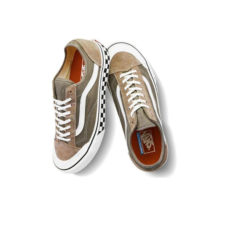 Vans Style 36 Decon Sf Low Top Skate Schuhe Unisex Sneaker Hellbraun VN0A3MVLXM0