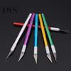 Utskjæringspenn i aluminium Papirkutter Sculpting Cutting Tool Craft Kniv + 5 blader
