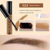 Lazy Person's Peel-Off Eyebrow Gel, Waterproof and Sweat-Proof, Long-Lasting, Non-Fading, Natural Eyebrow Color Cream, Shaping Eyebrow Pencil
