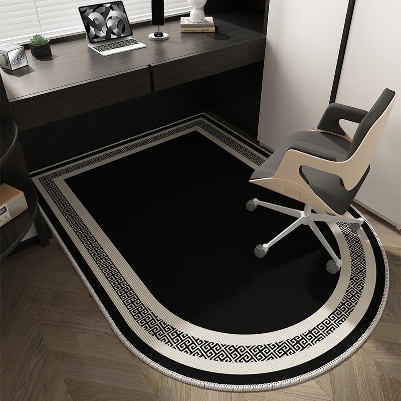 Simple Computer Chair Mat Study Tables Floor Carpet Non-slip Modern Rugs for Bedroom Home Decoration Hall Doorway Mats alfombras