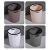 Garbage Bin Modern Style High Capacity Large Opening Shatterproof with Compression Ring Keep Tidy Smooth Surface Household Large Trash Can for Home