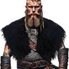 Vikingové Faux Fur Ramenní Pláty Středověké Cosplay Kožešinový Ramenní Plášť pro LARP Válečníka Halloween Tematická Párty Kostýmové Doplňky