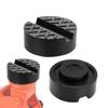 Vehicle Lift Point Support Insert Pair, Two Piece Rubber Cushion Contact Set with Center Channel and Routine Garage Service Utility