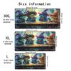 Frog Wizard Mouse Pad MTG Playmat Large Desk Mat Gaming Mats Gamer Pc Accessories Keypad Expansion Pads Rubber Anti-slip Base