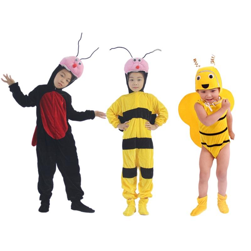 Summen Sie in den Halloween-Spaß mit unserem Bienen-/Marienkäfer-Kostüm für Kinder