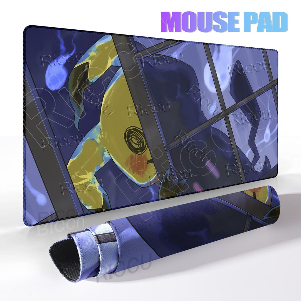 Gaming Mouse Pad XXL Keyboard Pokemon Mimikyu Mouse Mat Anime Gamer Notebook Pc Extended Mousepad Desk Accessories E-Sports Pads