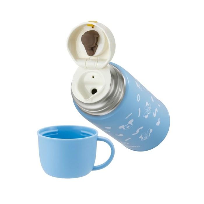 Thermos Water Bottle Vacuum Insulated 2-Way Bottle 0.6L FJJ-602WFDS BLOR Mickey/Minnie Blue Orange 600ml