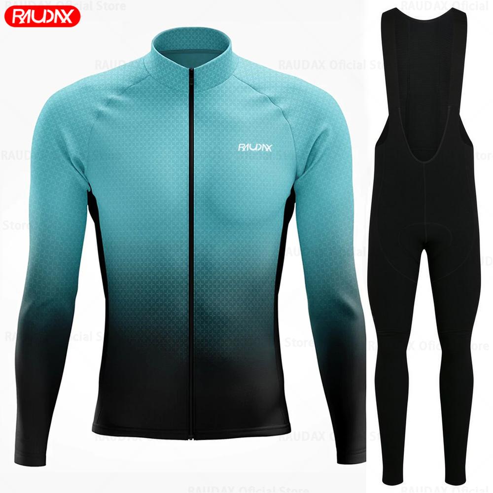 2026 Summer Breathable Cycling Suit Raudax Spring and Autumn Jersey Sets Men's Clothes Mountain Road Bicycle Long Sleeve Roupa De Ciclismo Clothing