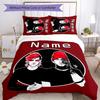 3pcs Custom Name twenty one pilots Bedding Set Duvet Cover Closure Includes 1 Duvet Cover & 2 Pillowcases for All Seasons Bedroom Decor