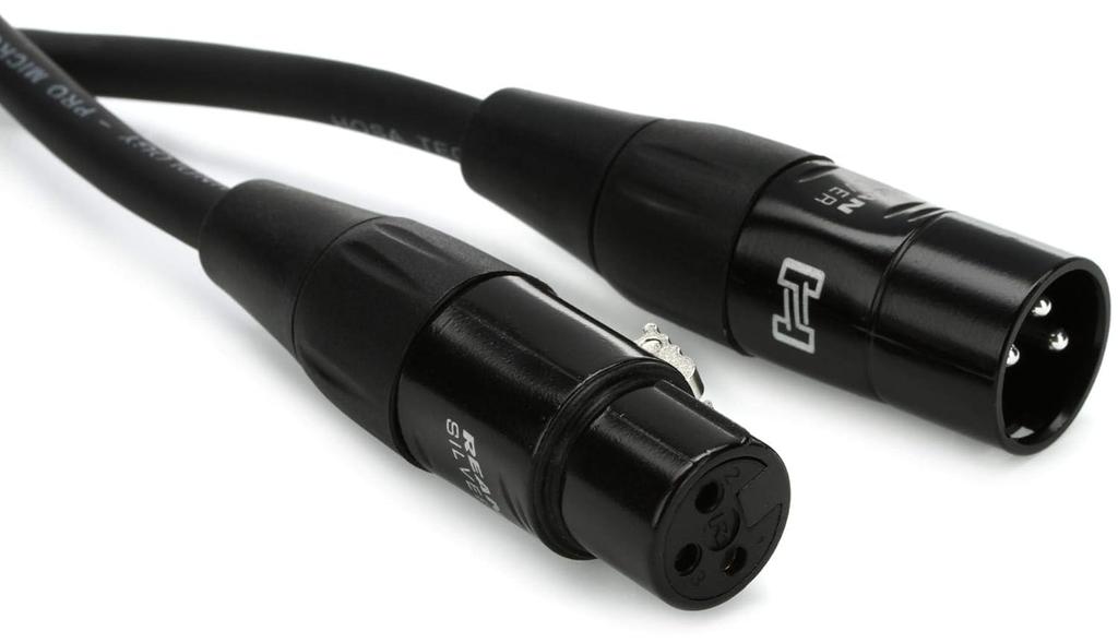 Hosa XLR Male to Female Microphone Cable HMIC-025 7.6m