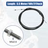 Motoforti 6-19ft 1.8M-5.8M Marine Throttle Shift Remote Control Box Cable for Outboard Engine Boat Motor Steering System