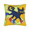 Pete The Cat Cartoon Pillowcase Polyester Cushion Cover Gift  Throw Pillow Case Cover Home Dropshipping 18'