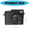 Compactly Vintage Style Camera 1080P Video Recorder Pocket Size With Builts In LED Flash Perfect For Students Traveler