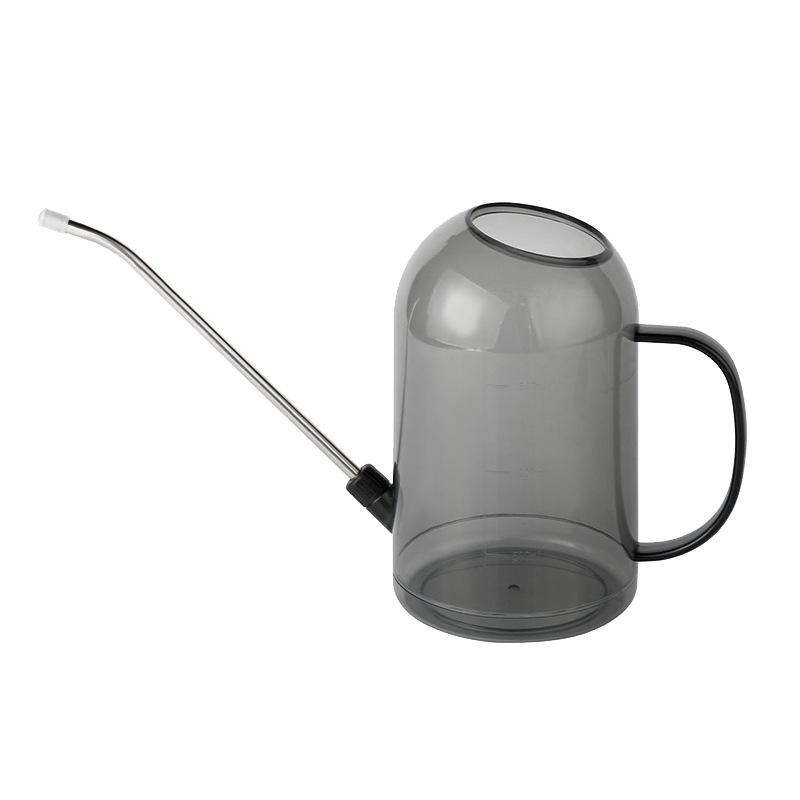 Transparent Plastic Watering Can for Gardening, Flower Watering Pot, Long Spout Watering Pot, Large Capacity Watering Pot