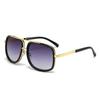 Mens Womens Double Bridge Luxury Driving Sunglasses Fashion Metal Frame UV Protection Sun Glasses for Travel Casual