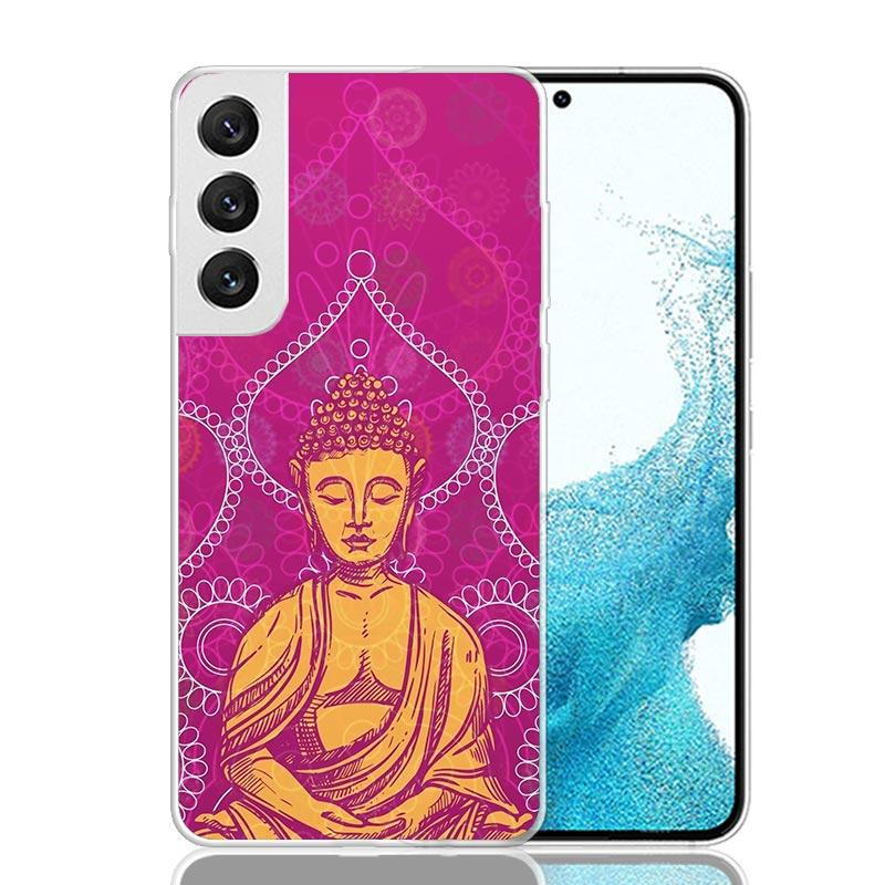 Gautama Buddha Budha Belief Phone Case For Samsung Galaxy S25 S24 S23 S22 S21 FE S20 Ultra S10 Plus Art Customized Coque Capa S2
